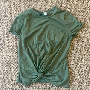 Army green top